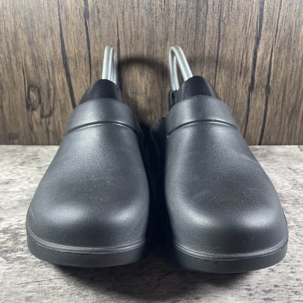 OOFOS Black Slip-On Women's Clog Mules - Picture 5 of 10